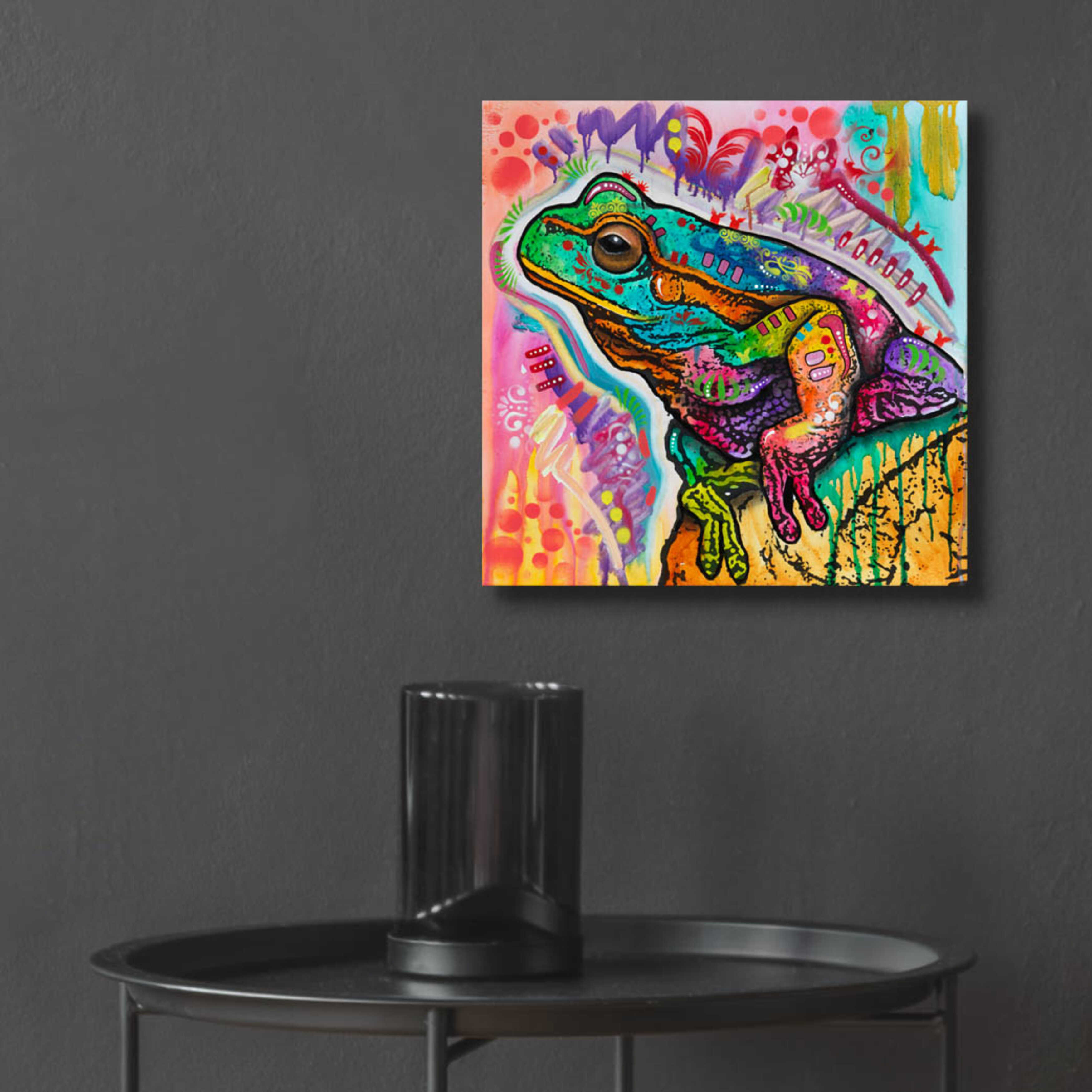 Red Barrel Studio® Psychedelic Frog On Plastic / Acrylic by Dean Russo ...