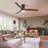 Kemp 52'' 3 -Blade LED Flush Mount Ceiling Fan with Remote Control and Light Kit Included-166947615