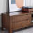 Retro simple solid wood TV cabinet
