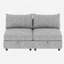 Canapé modulaire modulaire, siège convertible avec rangement, canapé-lit modulaire, combinaisons modulaires flexibles en tissu pour le salon-1167074310
