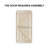 36'' x 84'' Solid Wood Paneled Unfinished without Installation Hardware Kit Barn Door