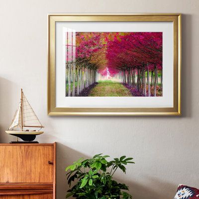 Forêt magique - peinture encadrée