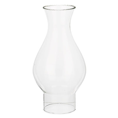 9.5'' H Glass Tabletop Hurricane
