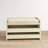 Josette Linen Upholstered Storage Bench-227791388