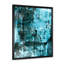 Peinture abstraite bleue sur toile - Décoration murale moderne et contemporaine-776559064