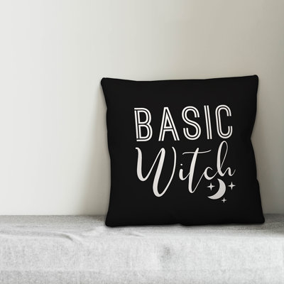 Basic Witch Throw Pillow