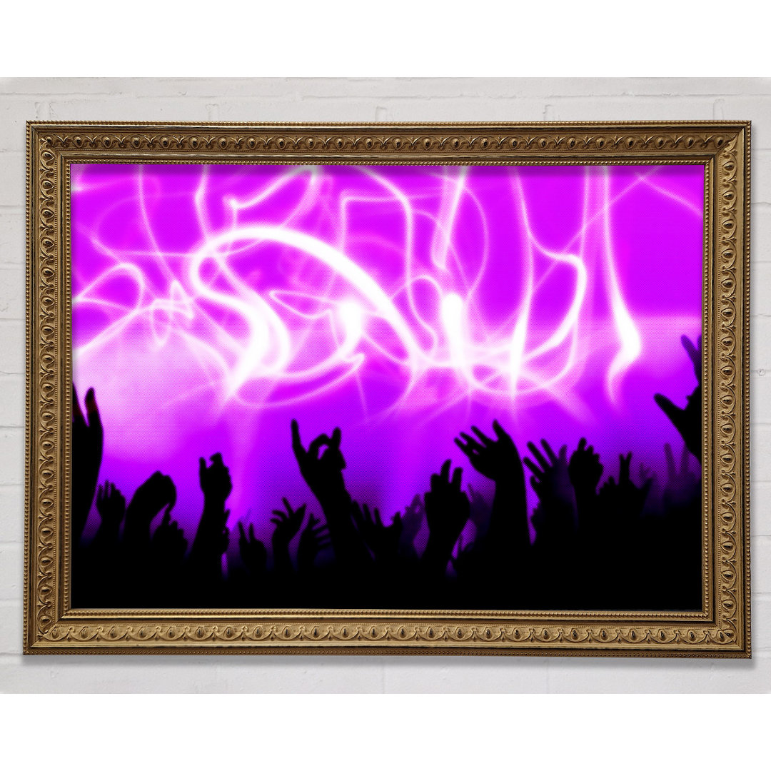 Rave Lights Pink - Druck