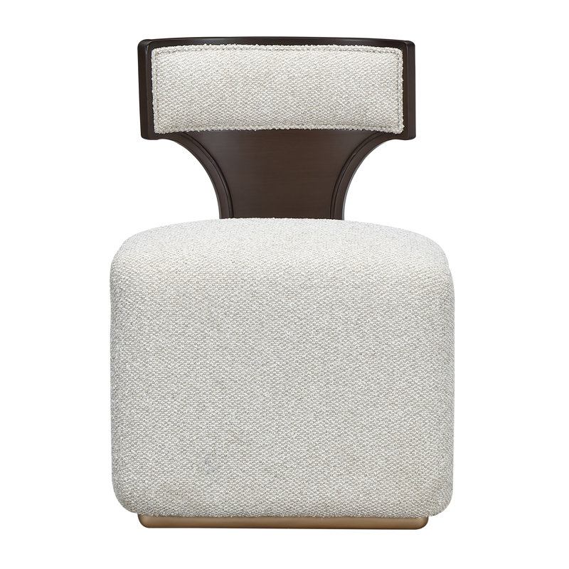 West Kensington Vanity Chair, Espresso Wood