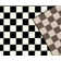 Tapis noir à motif géométrique Carpenter
