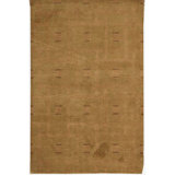 Hand-Knotted High-Quality Gold Area Rug