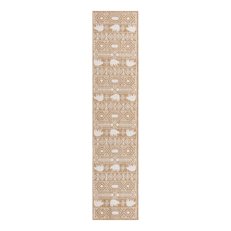 Amasya Marcion Indoor/Outdoor Area Rug, Runner 2'7" x 12'