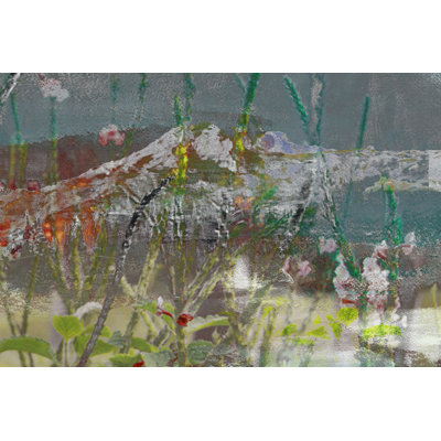 Mountain Wildflowers II - Wrapped Canvas Print