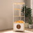 Versatile Corner Cat Tower With Multiple Features For Feline Fun