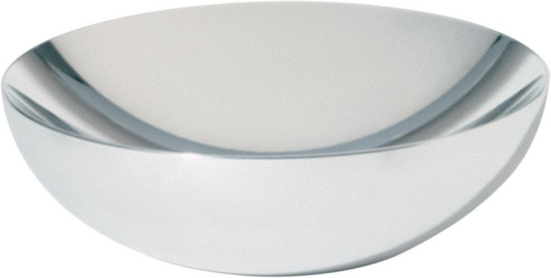 Alessi Stainless Steel Serving Bowl, 7.3cm H x 25cm diameter