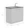 TUHOME Napoles Utility Sink Cabinet With Integrated Sink