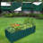 8X3X2Ft Galvanized Raised Garden Bed Kit Retangular Metal Ground Planter Box Outdoor Bottomless Planter Raised Beds For Vegetables Flowers Herbs Fruits, Green-1065751588