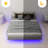 Floating Bed Frame with LED Lights Metal Slats Underbed Storage Space No Box Spring-1605508652-1556098083