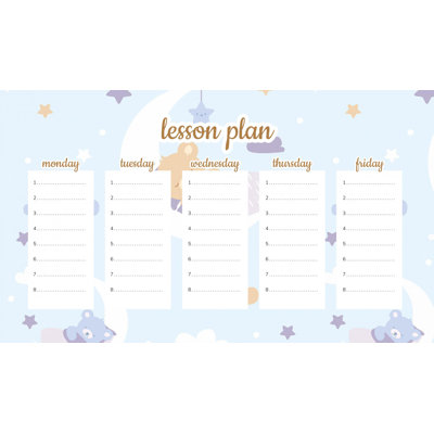 Magnetic Lesson Plan Sleeping Bears
