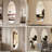 63" X 21" Full Length Mirror, Hd Copper- Silver Glass, Shatterproof, -, , Ideal For Dressing Areas And Bedrooms, Sharp Clear Reflection Vision Modern Oval Wall 63 21 Inches, Shatterproof Backing, ,