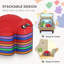 HOMCOM Plastic Obstacle Course