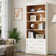 Bookcase With File Cabinet Drawers