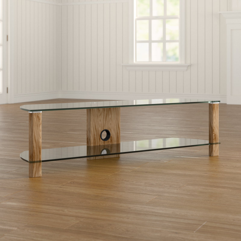 Kail TV Stand, 40cm H x 150cm L x 40cm W, Light Oak