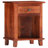  Bedside Cabinet 15.7X11.8X19.7" Solid Acacia Wood