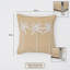 Palm Tree Embroidered Cushion with Filler, Cotton Scatter Cushion-1147713227