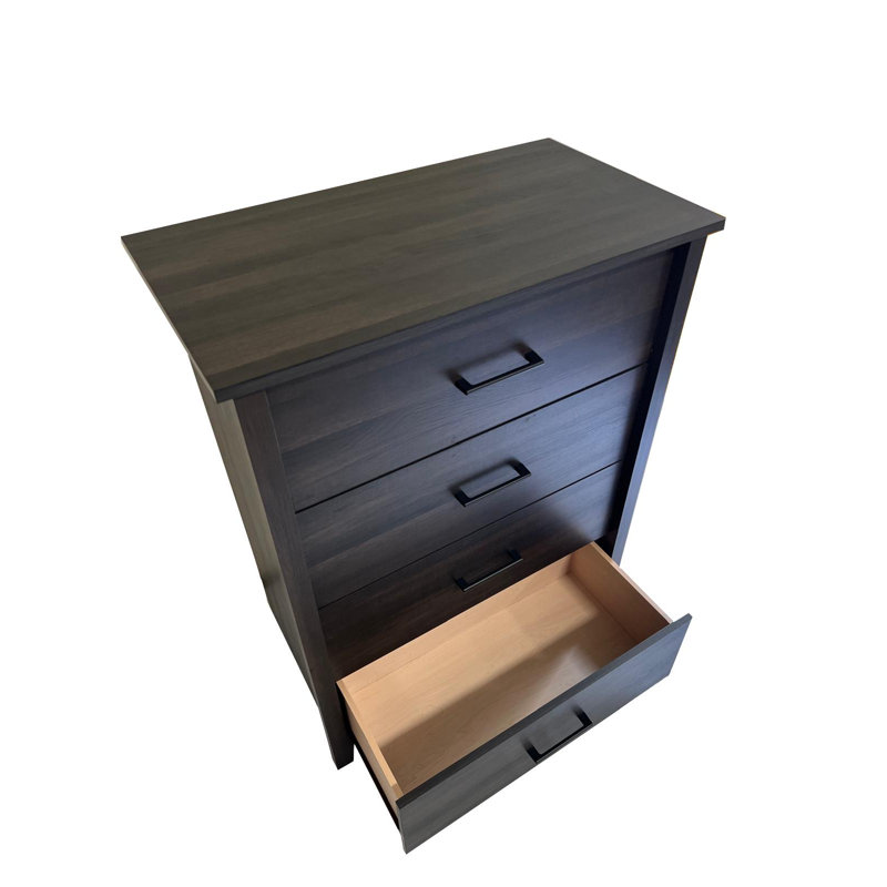 Camala 4-Drawer Chest, Espresso