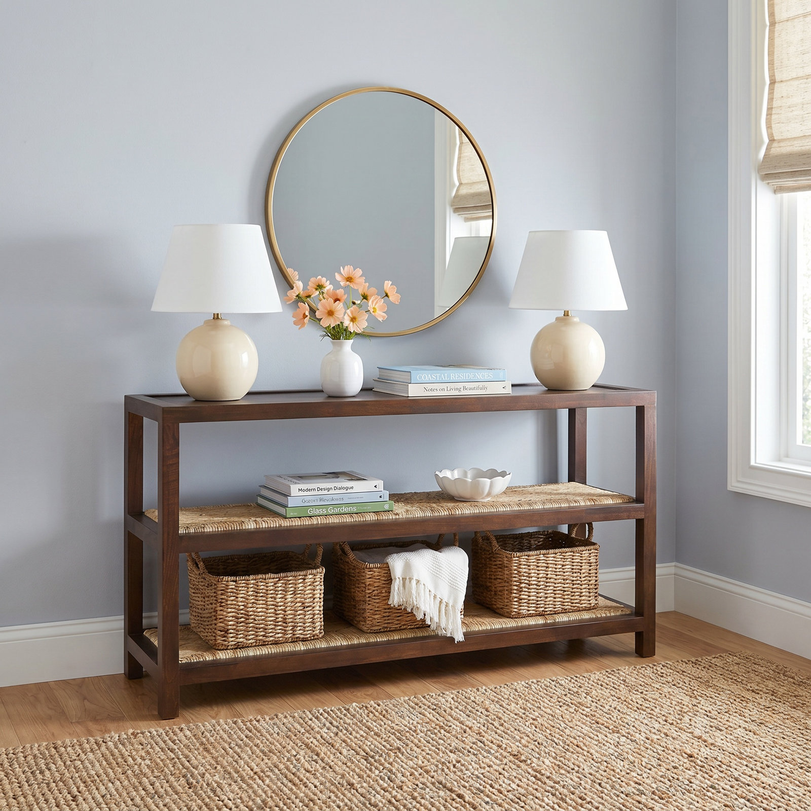 Leon 58" Console Table, Java
