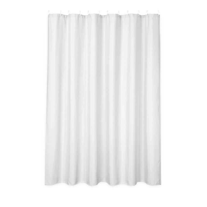Waterproof Polyester Shower Curtain | Anti-Mould, Durable & Easy-Clean for Showers & Bathtubs – Elegant Bathroom Decor, White