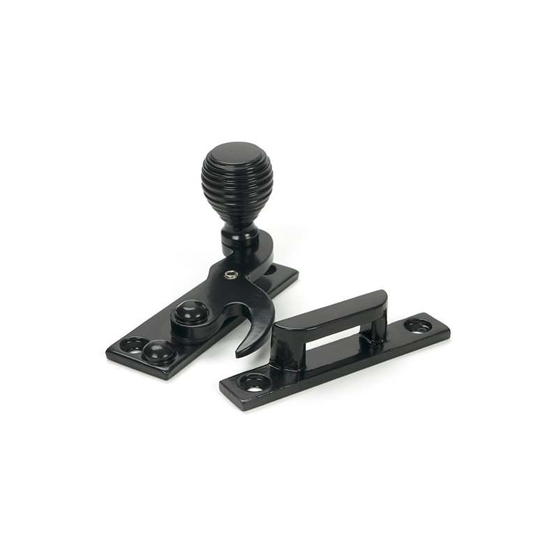 Beehive Sash Hook Fastener, Black