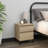 Duflos 1 Drawer Bedside Table-381542537