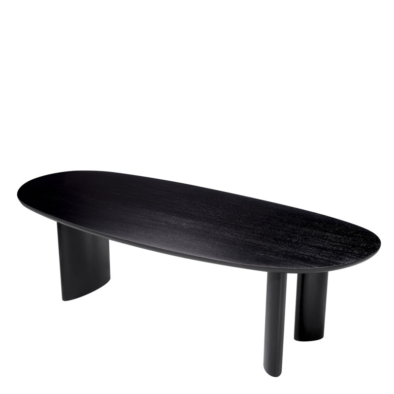 Dining Table Lindner Black Veneer - Top