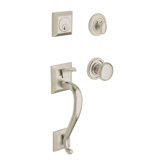 Madison Single Cylinder Handleset with Classic Interior Lever