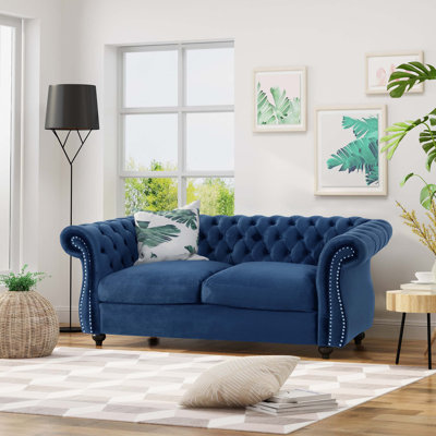 Pasillas Rolled Arm Loveseat