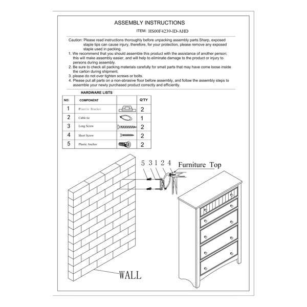 Dimensions du produit
