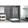 Moselle 44" x 77.5" Rectangular Sliding Shower Enclosure with Base