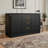 Charleston Wood Murphy Bed Chest with 6" Mattress-1006409634-991839587