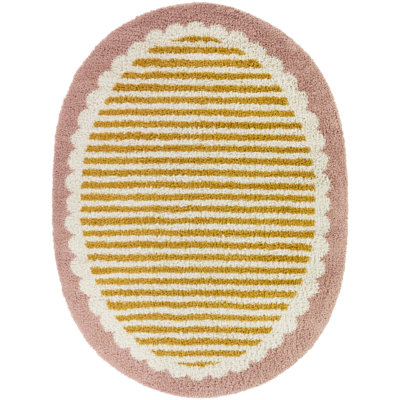 Tapis orange / rose Linnea