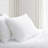 Martha Stewart Skylands Solid Cotton Percale White Sheet Set-115629694-115629695