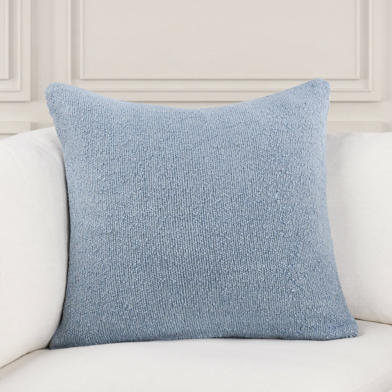 Sava Pillow Cover & Insert, Ivory, Square