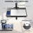 Clamp-on 14in Shelf Pole Mount
