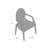 Metal Outdoor Lounge Chair