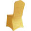 Housse de chaise de salle à manger - Or scintillant - Métallique, brillant, Décoration de mariage / banquet / fête