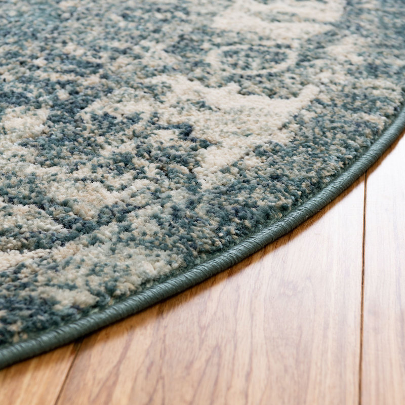 Marjelle Oriental Indoor Rug, Round 6'