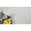 Tovello Modern Handmade Silky Nylon Beige Area Rug-1755908893