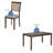 Bittar 4 - Person Four Leg Dining Set-1823467949