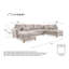 Scandic Lagom 8 Seater Sofa Bed-1736605644-1736605645