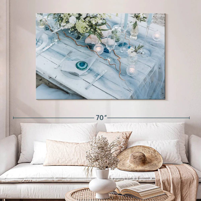 Senne Elegant Table Setup, 34" H x 51" W